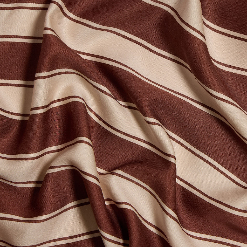 Cinnamon Stripe Bamboo Sheet Set - Image 7
