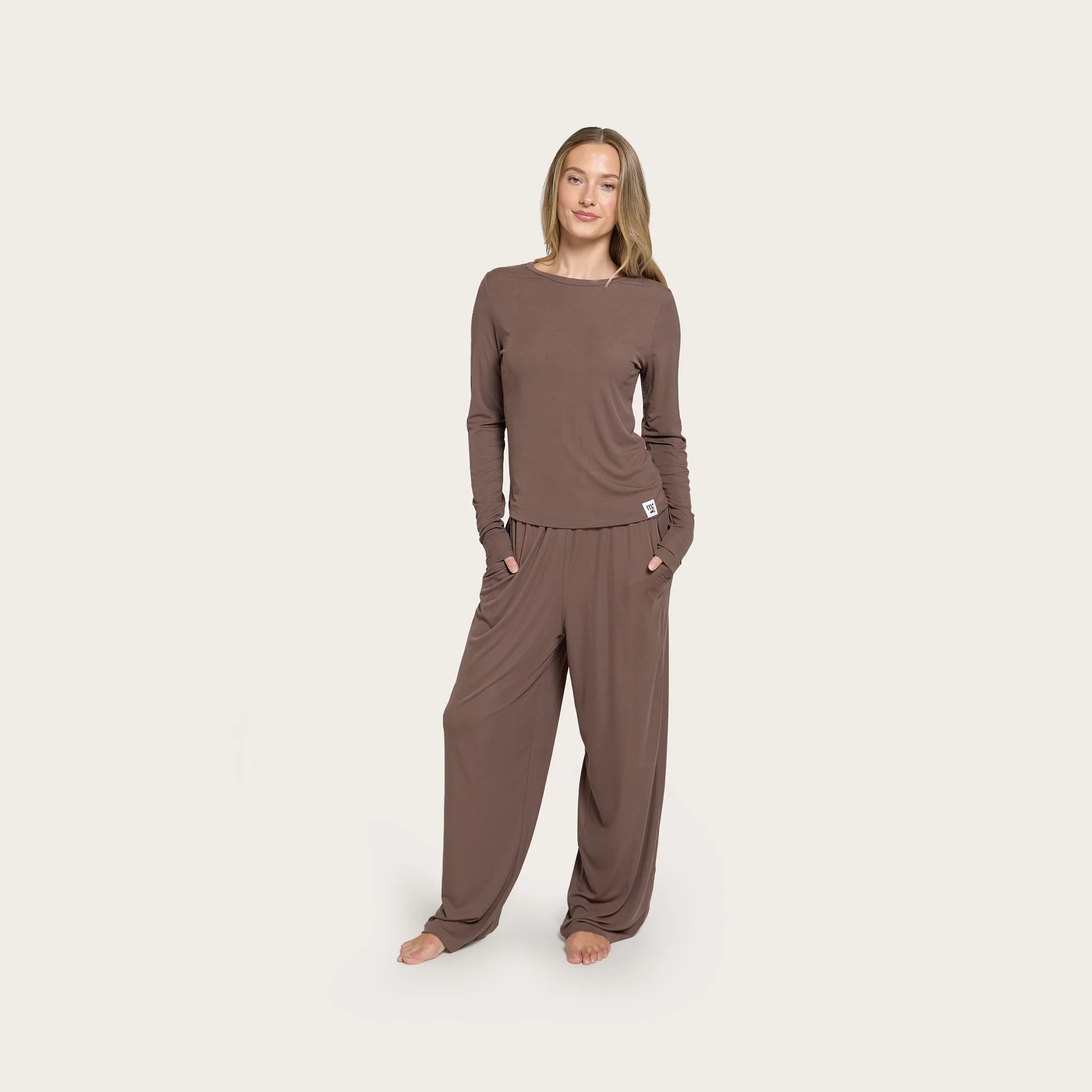Cocoa Rumi Bamboo Long Sleeve Top - Image 3