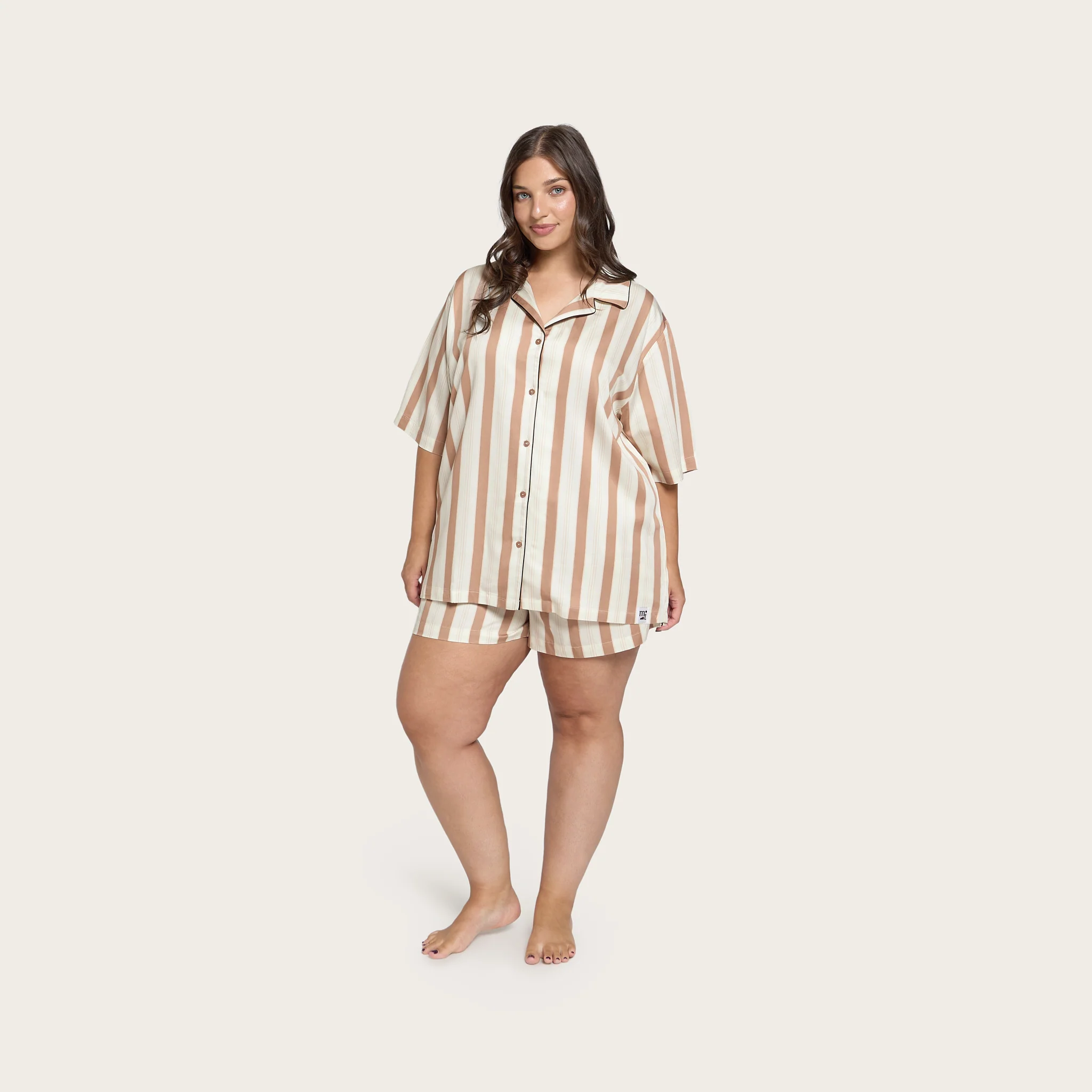 Haven Stripe Lottie Bamboo Short - Image 4
